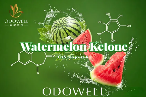 ODOWELL သည် ဖရဲသီး Ketone- ခေတ်မီရနံ့ဒီဇိုင်းအတွက် လတ်ဆတ်သော ဖရဲသီးရနံ့ကို မိတ်ဆက်သည်။